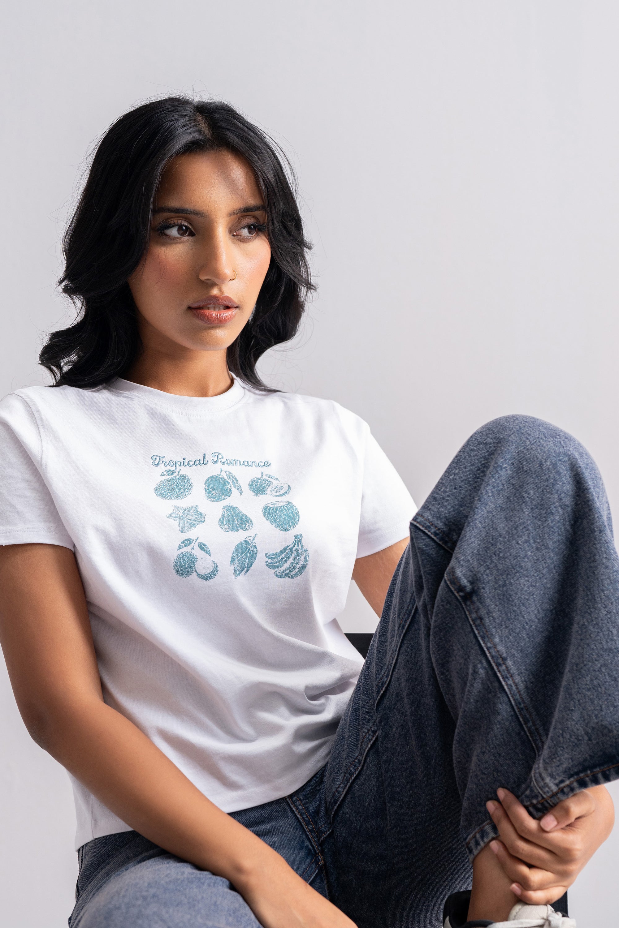 N°71 TROPICAL ROMANCE BOX TEE